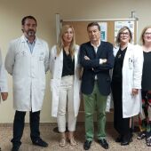 'Foto de familia' del nuevo equipo directivo del Departamento de Salud de Sagunto