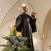 Imagen del trono de Nuestro Santo Patrón San Pedro Alcántara Imagen del trono de Nuestro Santo Patrón San Pedro Alcántara