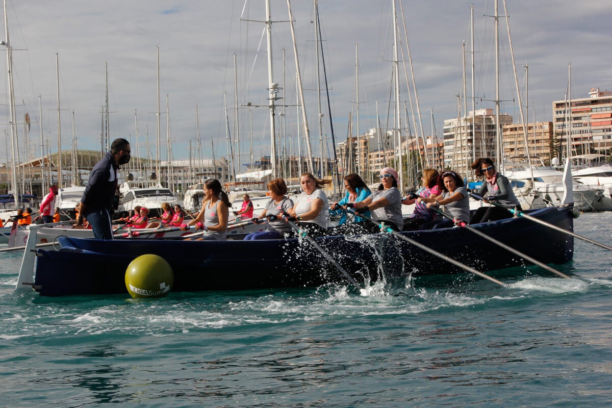 Alicante aborda la lucha contra el Cáncer de Mama con una regata de remo Alicante aborda la lucha contra el Cáncer de Mama con una regata de remo