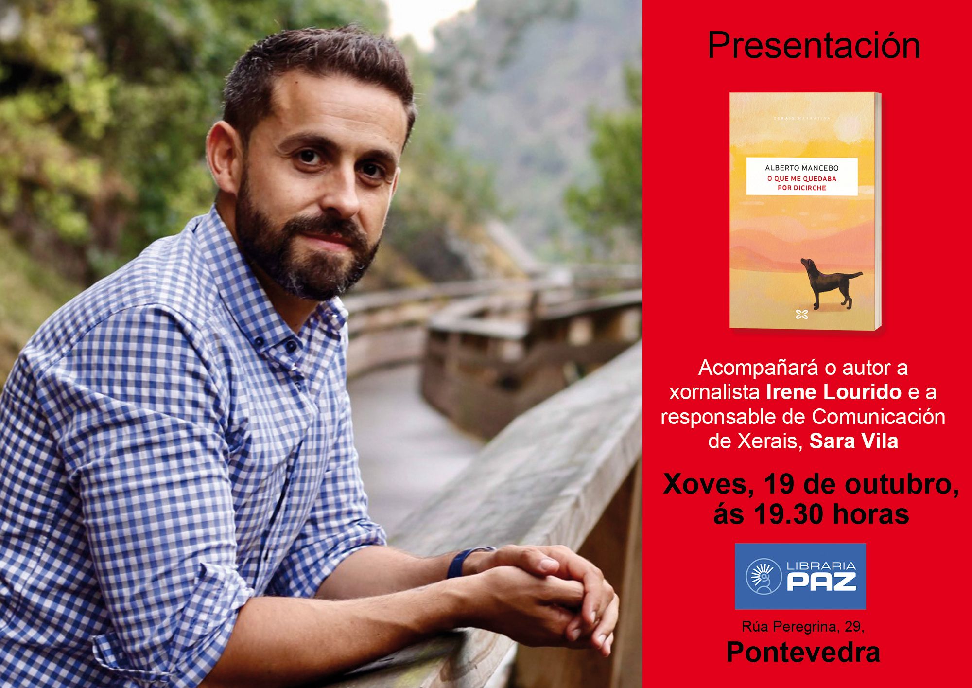 Alberto Mancebo: “Na novela todos tiran de todos porque falan as cousas" Alberto Mancebo: “Na novela todos tiran de todos porque falan as cousas"