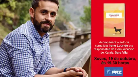 Xornalista e escritor Alberto Mancebo Presenta na Librería Paz de Pontevedra a súa primeira novela: “O que me quedaba por dicirche"