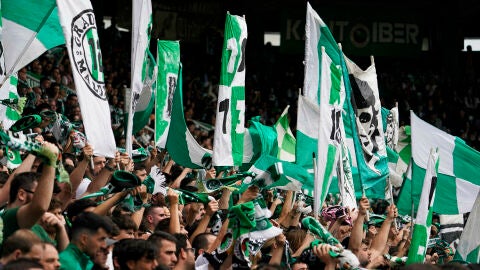 Afici&oacute;n Racing Santander - Gradona