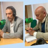 Asier Sáiz de ITAGRA y Luis Calderón, alcalde de Paredes de Nava