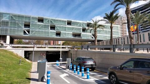 Parking del ayuntamiento de Benidorm