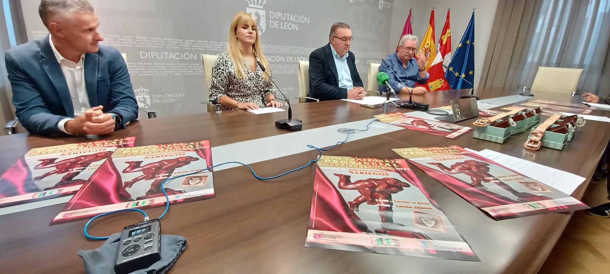 La Federación de Lucha Leonesa celebra la 79 edición del campeonato Provincial en Sariegos La Federación de Lucha Leonesa celebra la 79 edición del campeonato Provincial en Sariegos