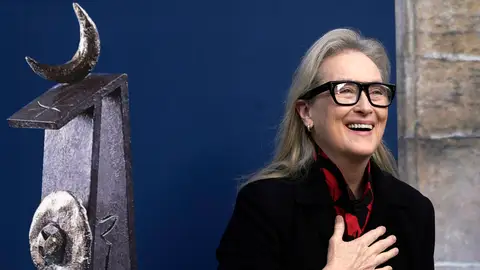 La actriz estadounidense Meryl Streep, Premio Princesa de Asturias de las Artes 2023 Los reyes entregan los Premios Princesa de Asturias con el foco sobre Meryl Streep, Murakami y Kipchoge