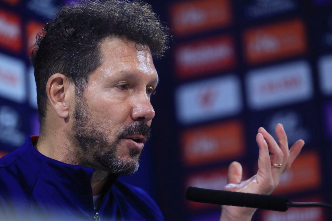 Simeone y su renovación: "Hay que pensar día a día" Simeone y su renovación: "Hay que pensar día a día"