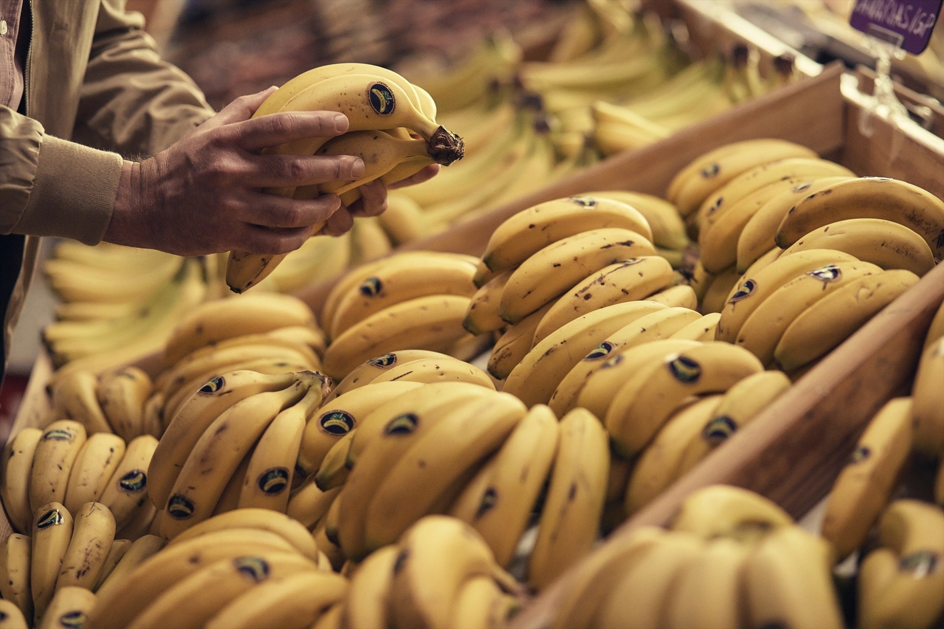 El plátano de Canarias, la fruta nacional que menos ha incrementado su precio El plátano de Canarias, la fruta nacional que menos ha incrementado su precio