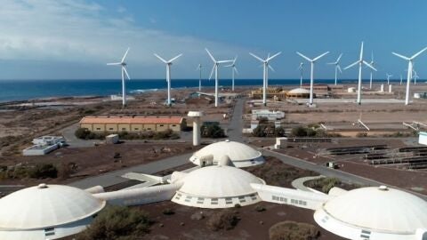 Instalaciones del Instituto Tecnológico de Canarias en Pozo Izquierdo, Gran Canaria en donde opera la biorrefinería