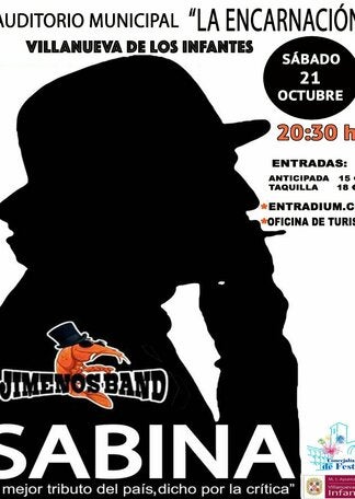 LLega a Villanueva de los Infantes el mejor tributo a Joaquín Sabina LLega a Villanueva de los Infantes el mejor tributo a Joaquín Sabina