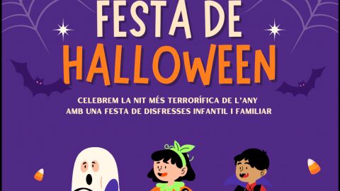 Fiesta infantil de Halloween en la Vila Joiosa.