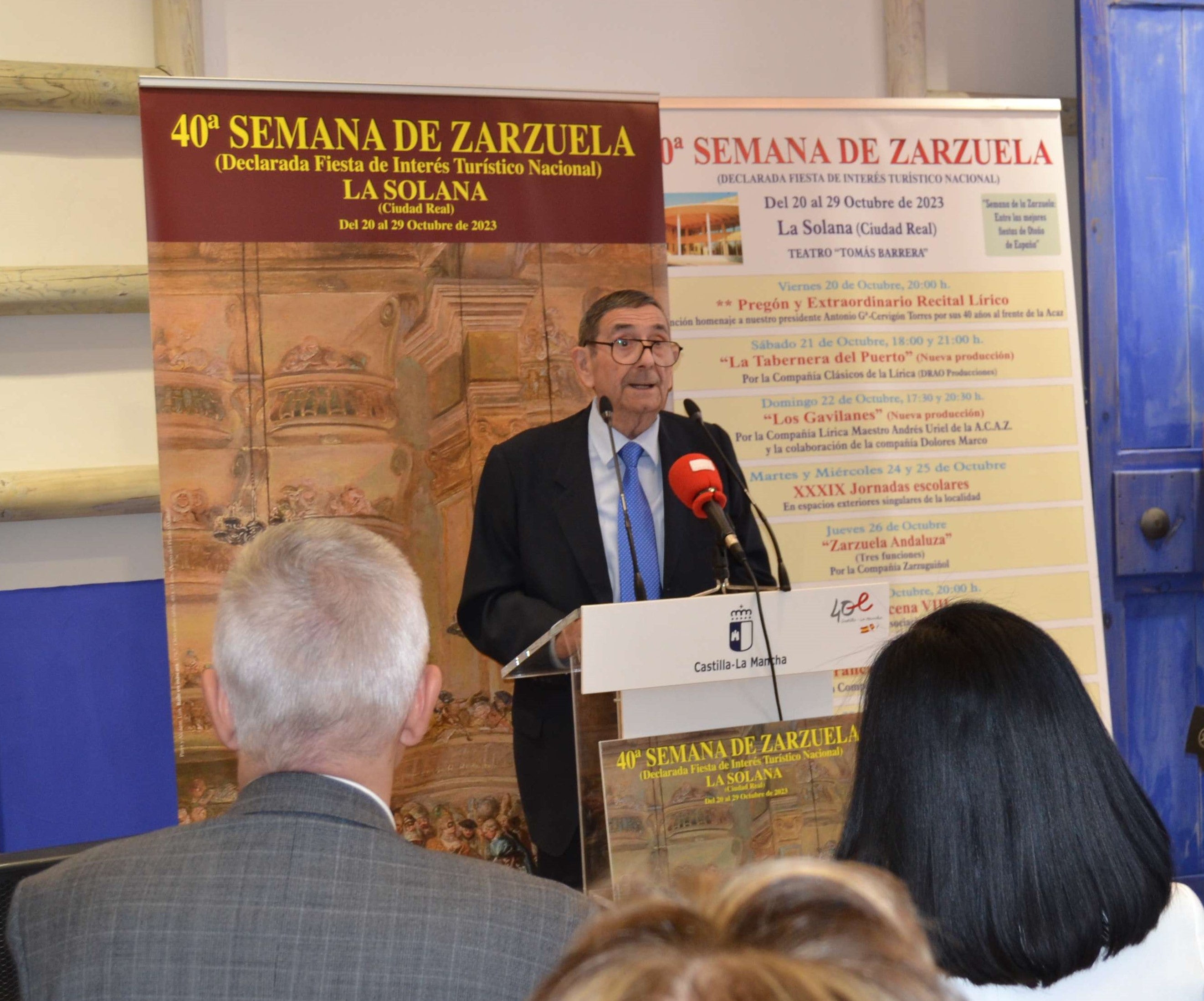 Comienza la 40ª Semana de la Zarzuela de La Solana Comienza la 40ª Semana de la Zarzuela de La Solana