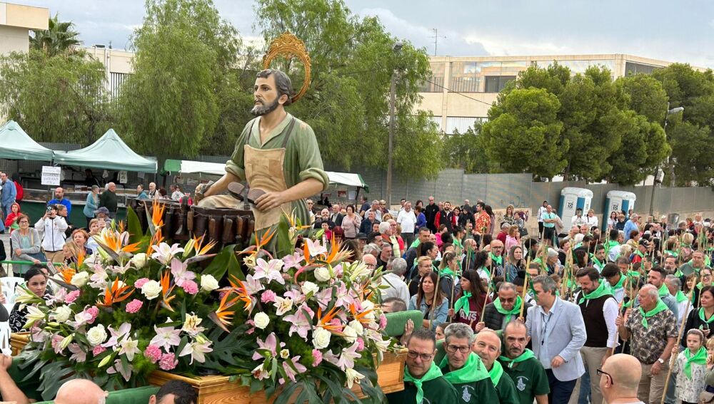 Romería San Crispín 2023 en Elche. 
