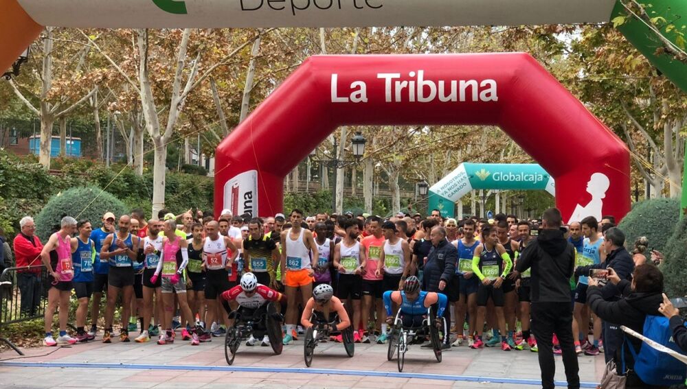 Salida de la maratón de Ciudad Real