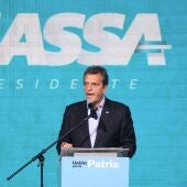 Sergio Massa, ministro de Economía y candidato a la presidencia de Argentina