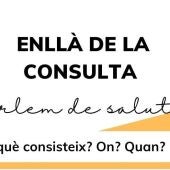 Cartel del programa 'Més enllà de la consulta' del Ayuntamiento de Quartell