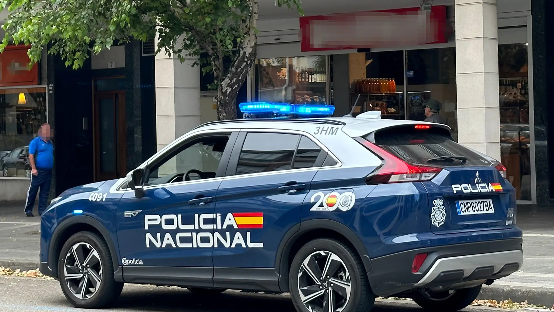 Coche de la policía nacional en Cantabria (Archivo)