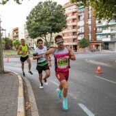 Corredores durante una prueba del Quijote Maratón