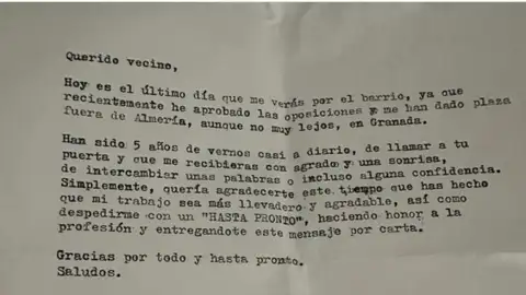 carta de cartero carta de cartero