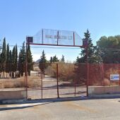 El centro de entrenamiento del Real Murcia abandonado situado en Cobatillas. Fotografía Google Street View 2023