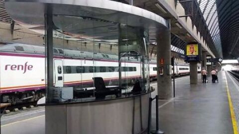  Imagen de archivo del interior de la estación de trenes de Santa Justa.