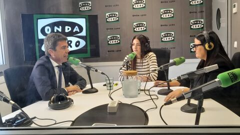 President Carlos Maz&oacute;n en Onda Cero, Comunitat Valenciana en la onda 