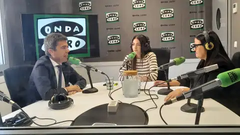 President Carlos Mazón en Onda Cero, Comunitat Valenciana en la onda President Carlos Mazón en Onda Cero, Comunitat Valenciana en la onda