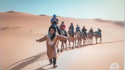 Ilicitanos en el desierto de El Sahara