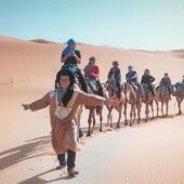 Ilicitanos en el desierto de El Sahara
