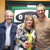 César García Álvarez, Maite García y Javier Chamorro
