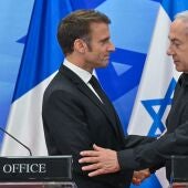 Macron avisa a Israel de la importancia de reconocer la creación de un Estado palestino