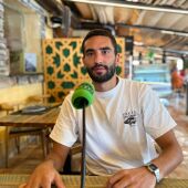 Einar Galilea, jugador del Málaga CF