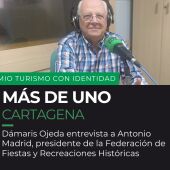 Antonio Madrid, pte de la Federación de Fiestas y Recreaciones Históricas