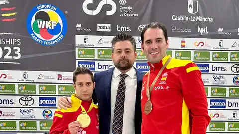Antonio Miguel Verdú (centro), junto a Fran Lozano y más miembros del equipo nacional citado para el Europeo de Guadalajara. Antonio Miguel Verdú (centro), junto a Fran Lozano y más miembros del equipo nacional citado para el Europeo de Guadalajara.