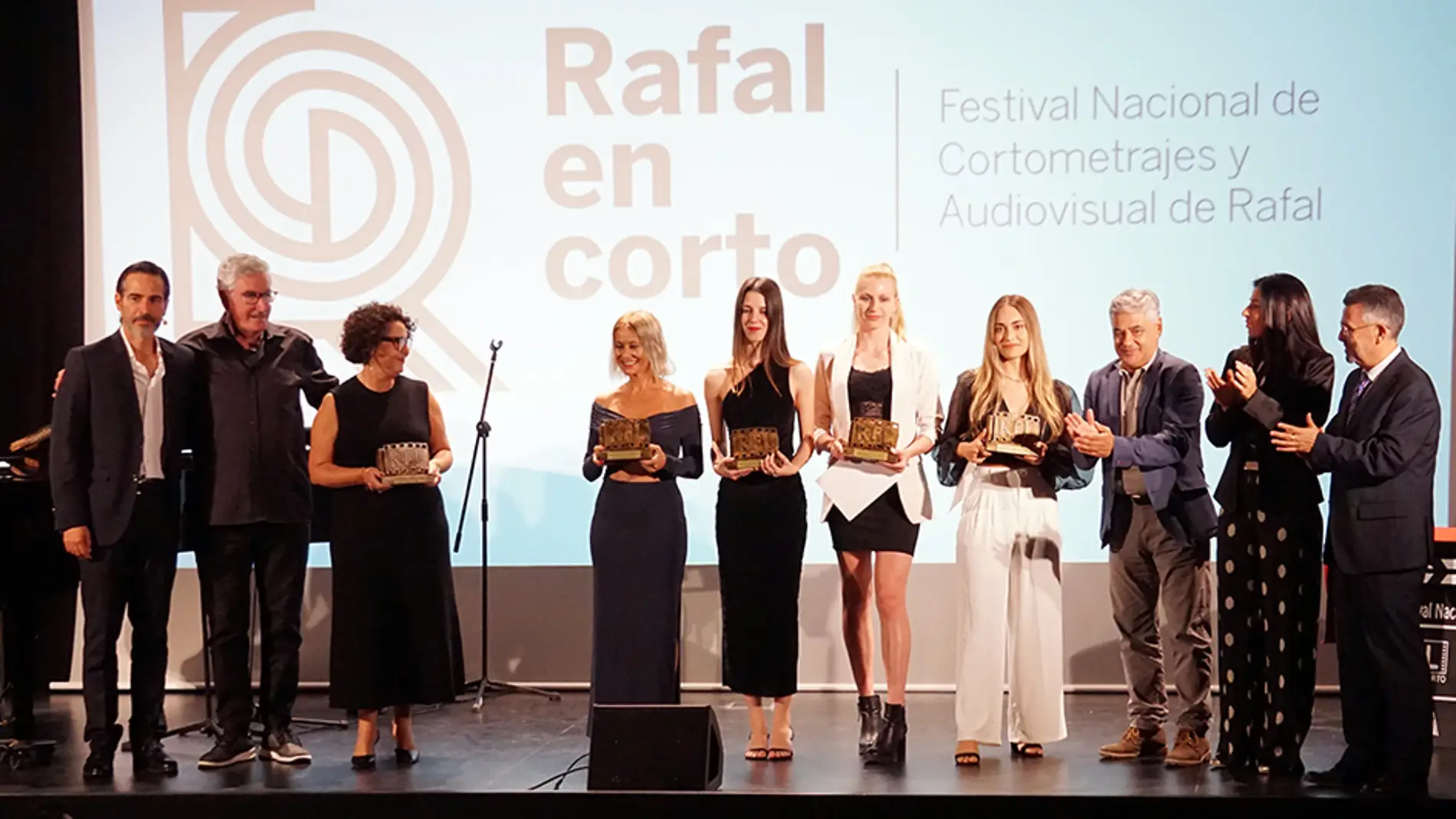 Verónica Romero y Alejandro Tous ponen el broche de oro a la duodécima edición del festival ‘Rafal en Corto’ 