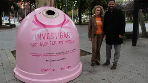 Palencia se suma a la campaña “Recicla Vidrio por ellas” .