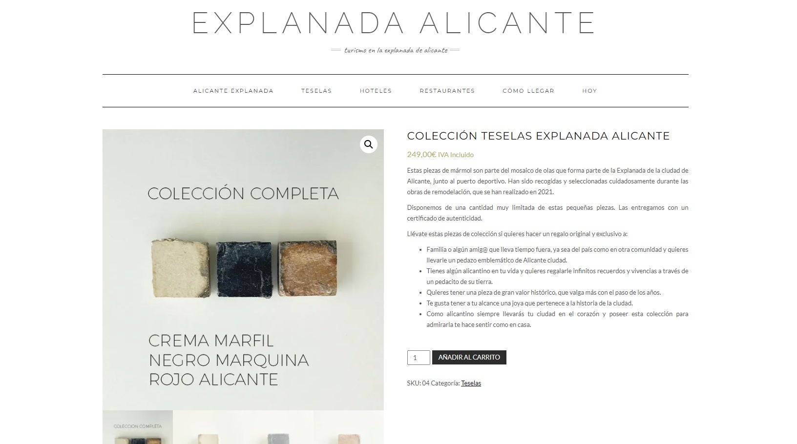 El Ayuntamiento denunciará la venta de las teselas de La Explanada de Alicante El Ayuntamiento denunciará la venta de las teselas de La Explanada de Alicante