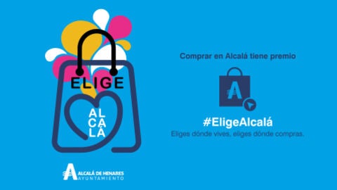 Cartel de la campa&ntilde;a "Elige Alcal&aacute;, Navidad 2023"