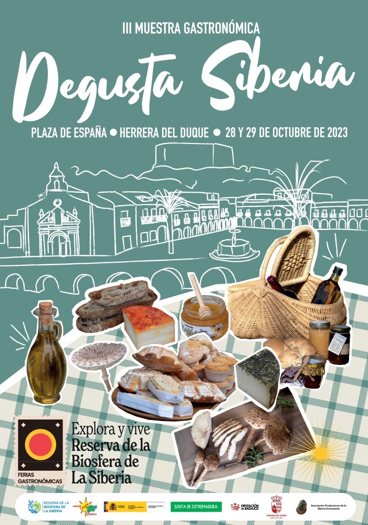 La III edición de "Degusta Siberia" se celebra en Herrera del Duque con cocina en directo o mercado de productores La III edición de "Degusta Siberia" se celebra en Herrera del Duque con cocina en directo o mercado de productores
