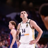 Gabriel Deck, en el Clásico frente al Barcelona. Gabriel Deck, en el Clásico frente al Barcelona.