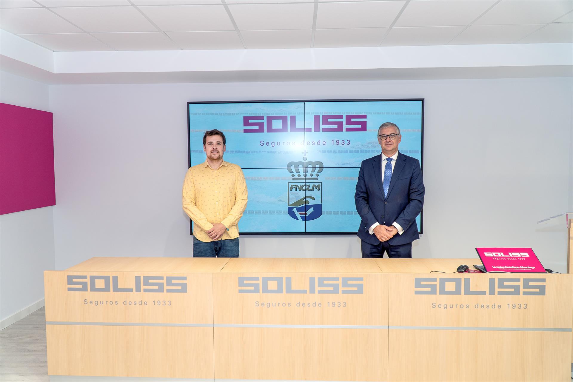 Soliss Seguros, nueva aseguradora oficial de la Federación de Natación de Castilla-La Mancha Soliss Seguros, nueva aseguradora oficial de la Federación de Natación de Castilla-La Mancha