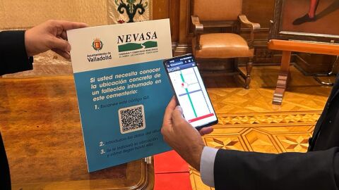 Nevasa estrena QR para localizar la sepultura de los fallecidos