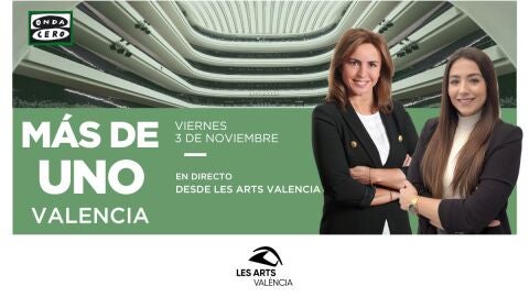 M&aacute;s de Uno Valencia en directo desde Les Arts
