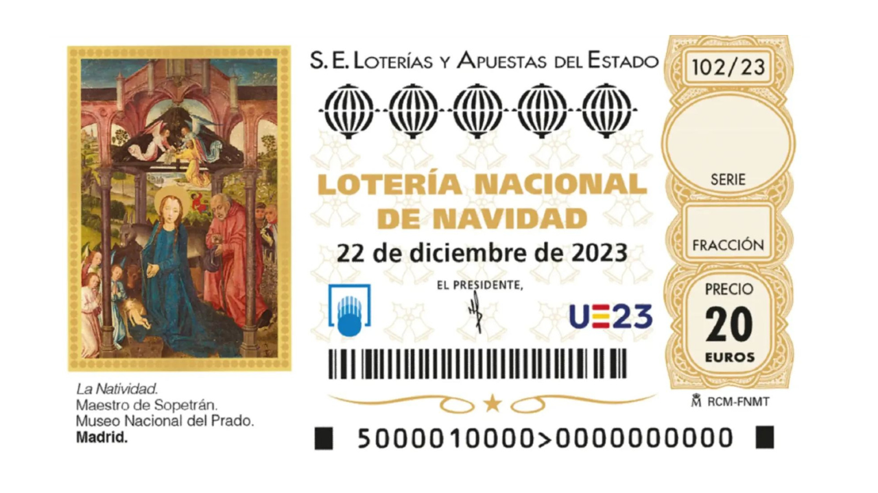 Estos son los nuevos décimos de la Lotería de Navidad 2023: qué significa la imagen Estos son los nuevos décimos de la Lotería de Navidad 2023: qué significa la imagen