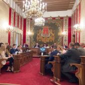 Pleno del ayuntamiento de Alicante