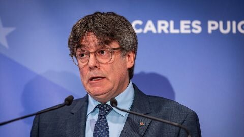 El expresidente de la Generalitat y eurodiputado de Junts, Carles Puigdemont.