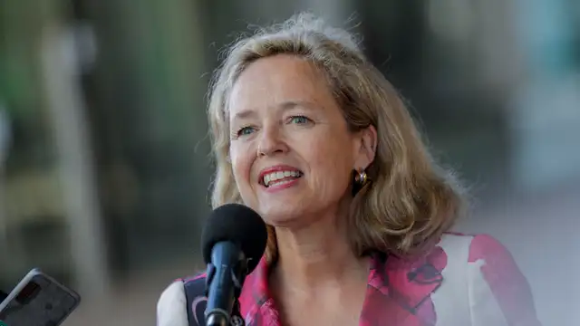 La ministra de Asuntos Económicos, Nadia Calviño La ministra de Asuntos Económicos, Nadia Calviño