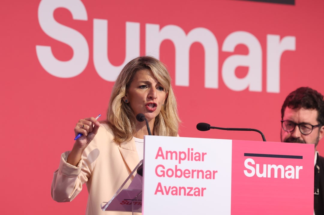 Yolanda Díaz da por hecha la investidura de Sánchez "en breves días" Yolanda Díaz da por hecha la investidura de Sánchez "en breves días"