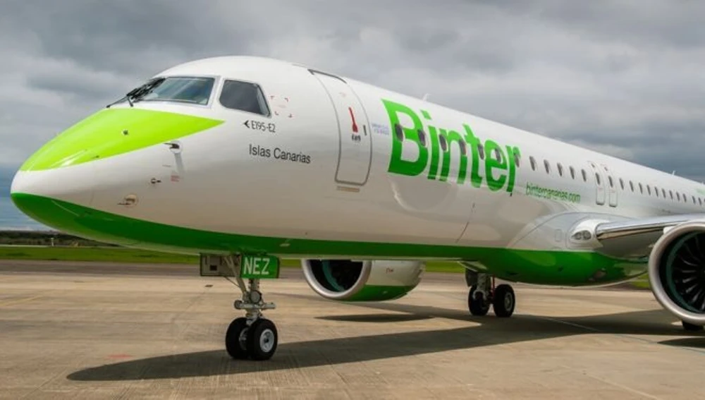 Así son los reactores Embraer E195-E2 adquiridos por BInter Canarias para sus nuevas conexiones con Madrid 