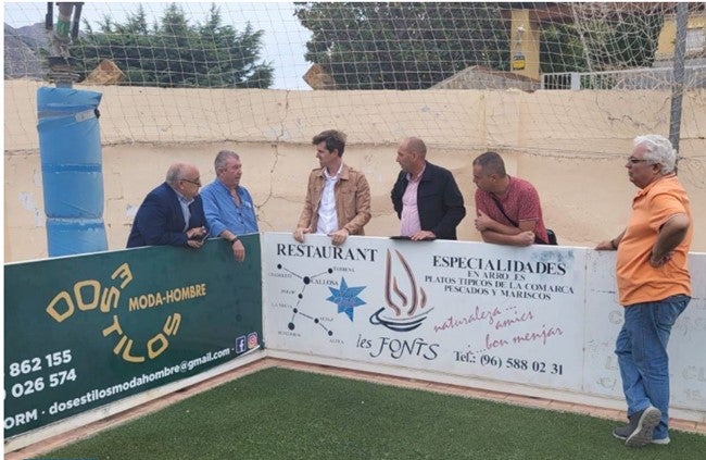 Callosa inicia el cambio de césped del 'Galbis' Callosa inicia el cambio de césped del 'Galbis'